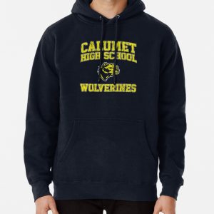 Calumet High School Wolverines Pullover Hoodie