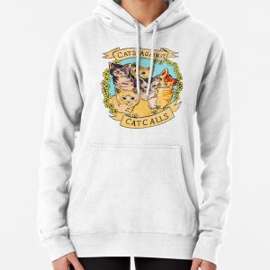 Cats Against Cat Calls V2 Pullover Hoodie