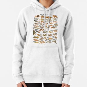 Wild Cats of the World Pullover Hoodie