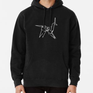 Blade Runner Origami Unicorn White Pullover Hoodie