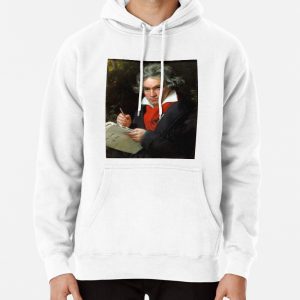 Ludwig van Beethoven (1770-1827) by Joseph Karl Stieler, 1820 Pullover Hoodie