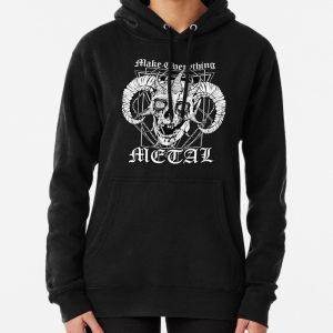 FACEBONES Make Everything Metal Pullover Hoodie