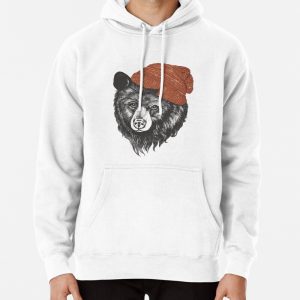 Zissou the bear Pullover Hoodie