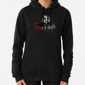 MAGANOMICON MAGA Trump Black Metal Pullover Hoodie