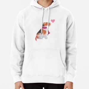 Watercolour Wire Fox Terrier Pullover Hoodie