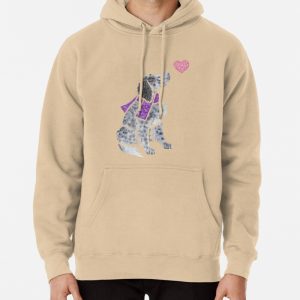 Watercolour English Setter Pullover Hoodie