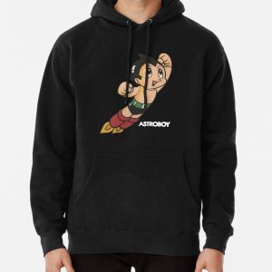 Vintage Astroboy Anime Robot Show Astro Boy Space Art Childhood Cartoon Manga Pullover Hoodie