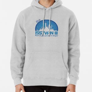 Visit (dark blue) Pullover Hoodie