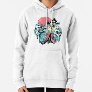 Its all in the reflexes - distressed Pullover Hoodie