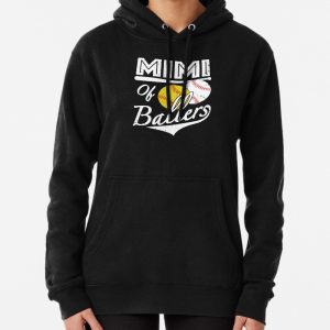 Mimi of Ballers Baseball and Softball Player Pullover Hoodie