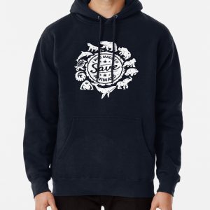 I Was Made To Save Animals - Endangered Animals Pullover Hoodie
