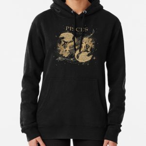 Pisces zodiac woman Pullover Hoodie