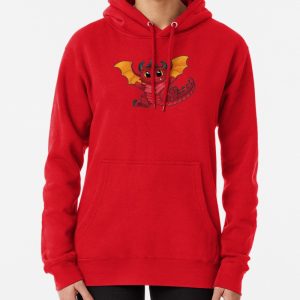 Red Dragon Pullover Hoodie