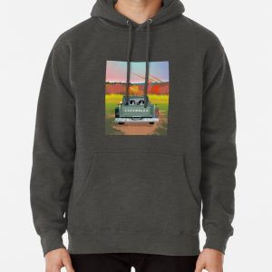 Chevrolet and puppies Pullover Hoodie