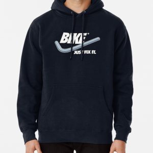 BIKE - Just Fix It,Light Pullover Hoodie