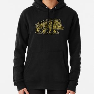 Boar War Pig Pullover Hoodie