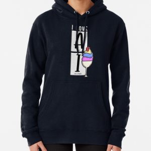I Love AI (All Ice-Cream) Pullover Hoodie