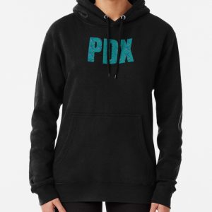 PDX Portland Airport Carpet Oregon Pullover Hoodie