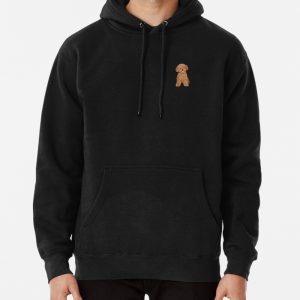 Toy poodle dog cute illustration Pullover Hoodie