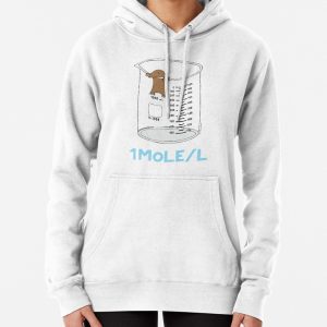 Chemistry 1 Mole per Litre for Mole or Avogadros Day Pullover Hoodie