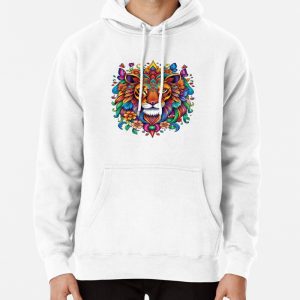 Rainbow ? Tiger Pullover Hoodie