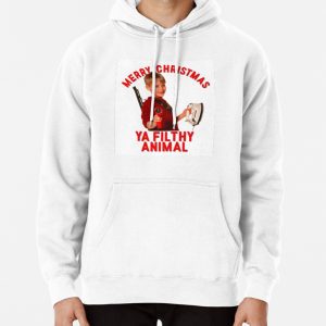 Merry Christmas Ya Filthy Animal Pullover Hoodie
