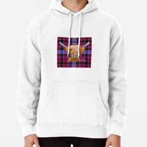 SCoTTiSH HiGHLaND CoW TaRTaN LiTTLe ViKiNG P by SHiRLeY MacARTHuR Pullover Hoodie