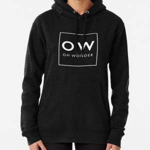 White logo Pullover Hoodie