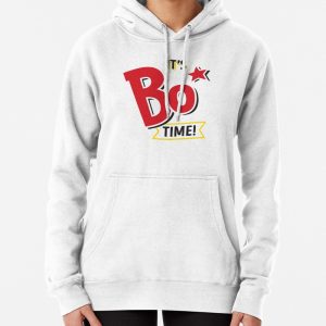 Its Bo Time! - Bojangles (Black Text) Pullover Hoodie