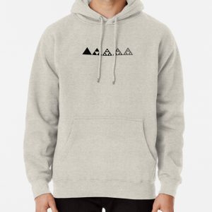 Sierpinski, Triangle, Mathematics, Fractal, Math, Geometry Pullover Hoodie
