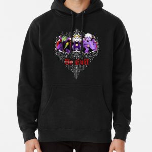 Three Wise Villains (Purple) Pullover Hoodie