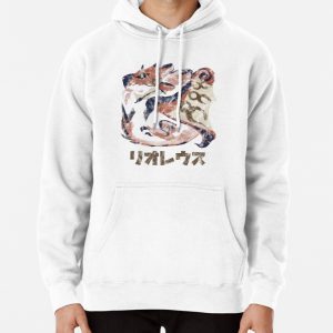 Monster Hunter Rise Rathalos Kanji Icon Pullover Hoodie