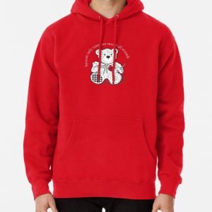 SCP-2295 The Bear With a Heart of Patchwork SCP Foundation Pullover Hoodie