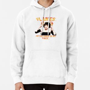 Clue Mrs White Flames Pullover Hoodie