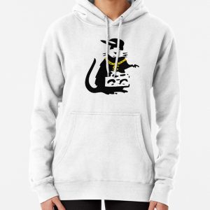 Banksy Gangsta Rat Pullover Hoodie