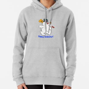 Frosty Happy Birthday! Pullover Hoodie