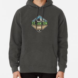 Sankt Anton am Arlberg, Austria Pullover Hoodie
