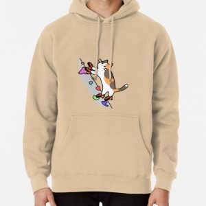 Pies de Gato (no words) Pullover Hoodie