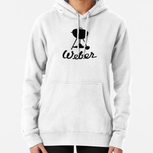Vintage Weber Grill logo Pullover Hoodie