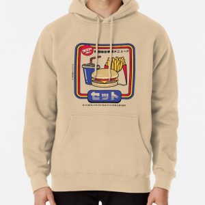 Japanese Burger Set Pullover Hoodie