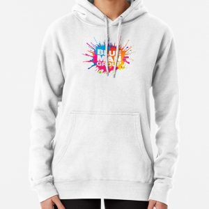 Blue man group logo colorful Pullover Hoodie
