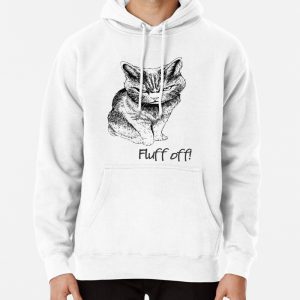 Fluff Off Cat Pullover Hoodie