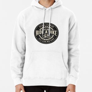 Great minds ride a bike Pullover Hoodie