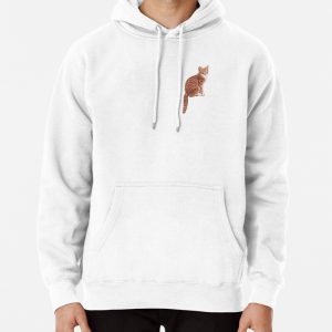 CUTY STRAY CAT IMAGE (front) 30th Pullover Hoodie