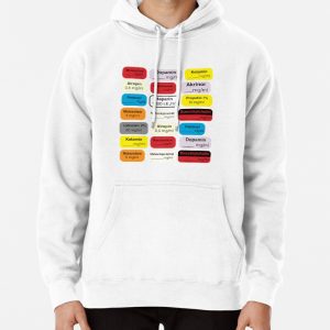 Anesthesia medication Pullover Hoodie