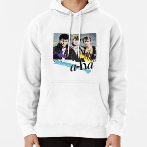 Original Vintage Styled 80s A-Ha Design Pullover Hoodie