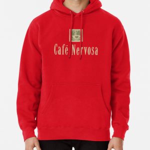Cafe Nervosa sign Frasier, Seattle Pullover Hoodie