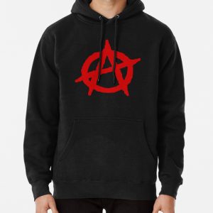 Anarchy symbol Pullover Hoodie