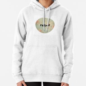 Floral Vintage Rebel Pullover Hoodie