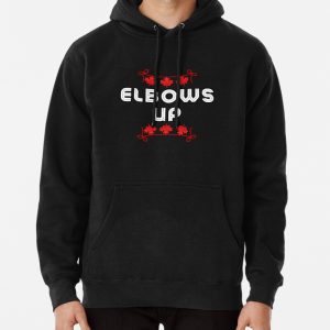 Elbows up Pullover Hoodie